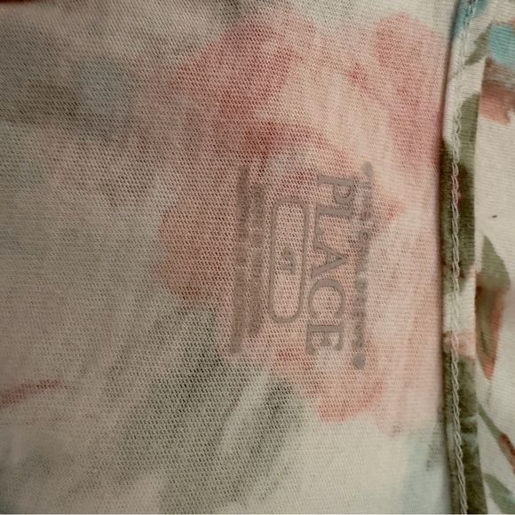 The Children's Place Colorful Striped Set - Coral, Aqua, White - Picture 2 of 3